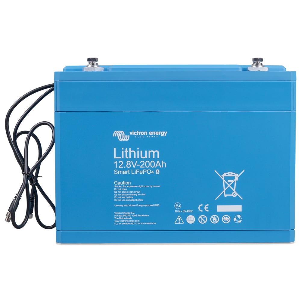 VICTRON ENERGY Batteriewächter für Blue Smart IP65 Ladegeräte M8 30A  Batteriewächter Universal, 12.0 Volt, Ah, Schwarz