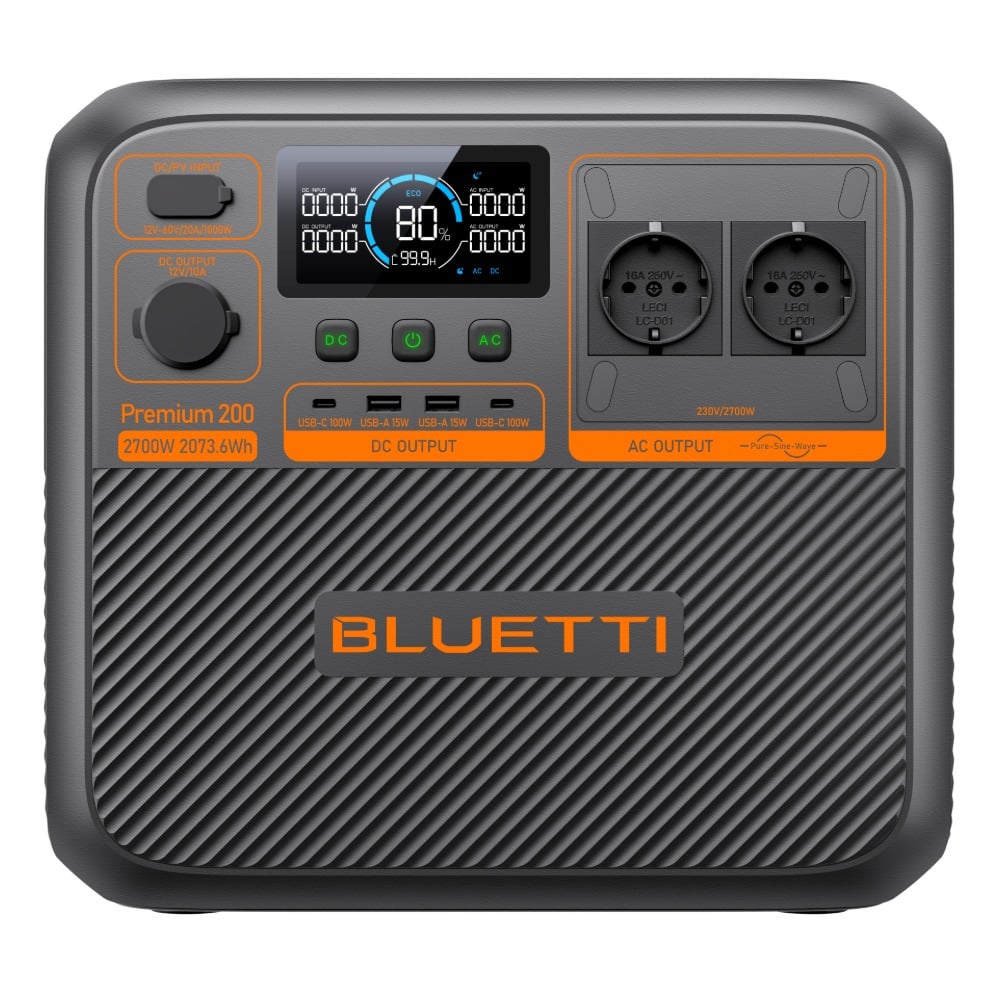 Bluetti Premium 200 V2 Mobile Power Station 2073Wh 2700W