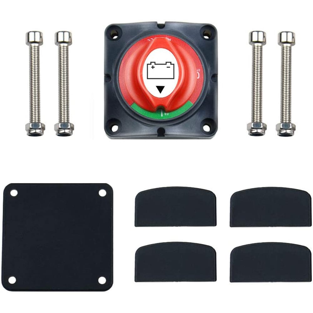 Batterie-Trennschalter, 32 V DC, wasserdicht, strapazierfähig, 4-Gang- –