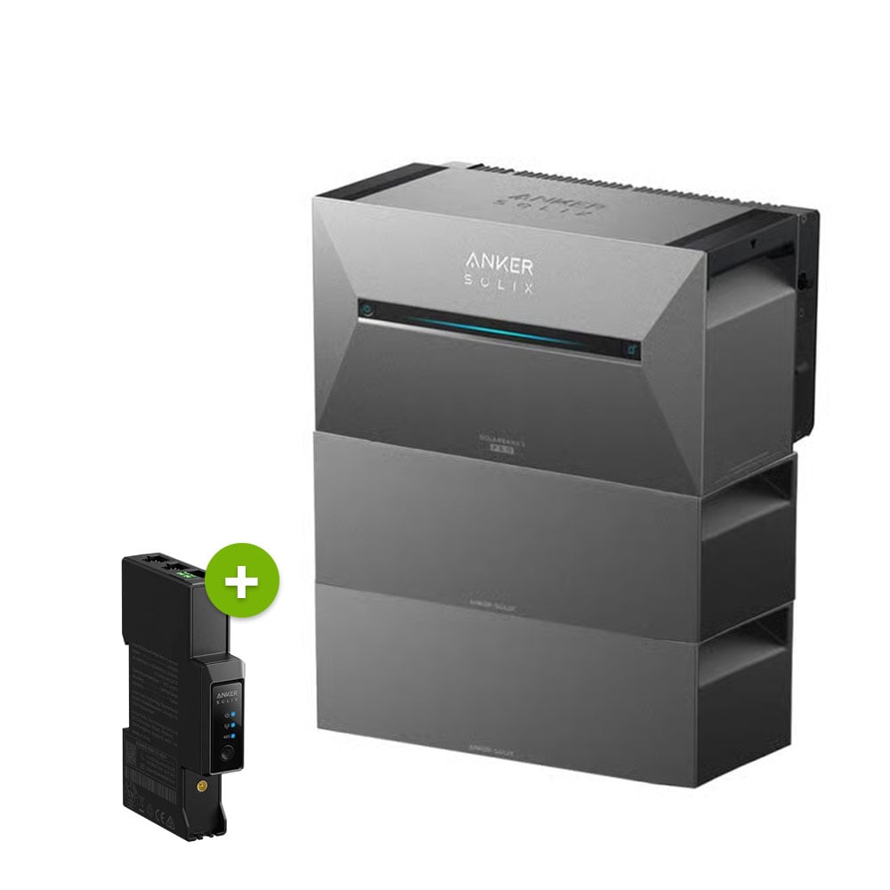 Anker SOLIX 3 E2700 PRO All-in-One Storage System incl. Expansion Battery & Smart Meter