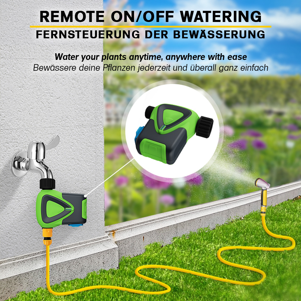 Offgridtec Smart WiFi Garden Watering Timer – Tuya Smart Life, App Control