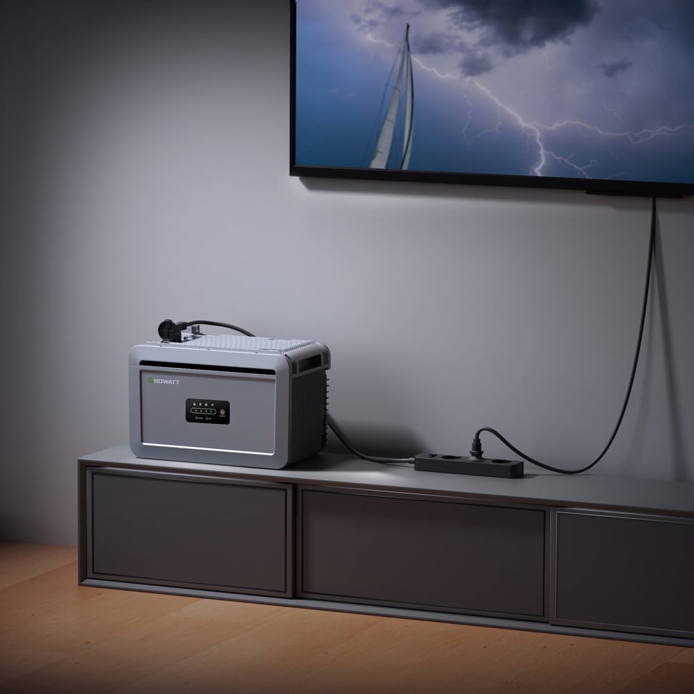 Growatt NEXA 2000 All-in-one Speichersystem für Balkonkraftwerke 2048Wh LiFePO4
