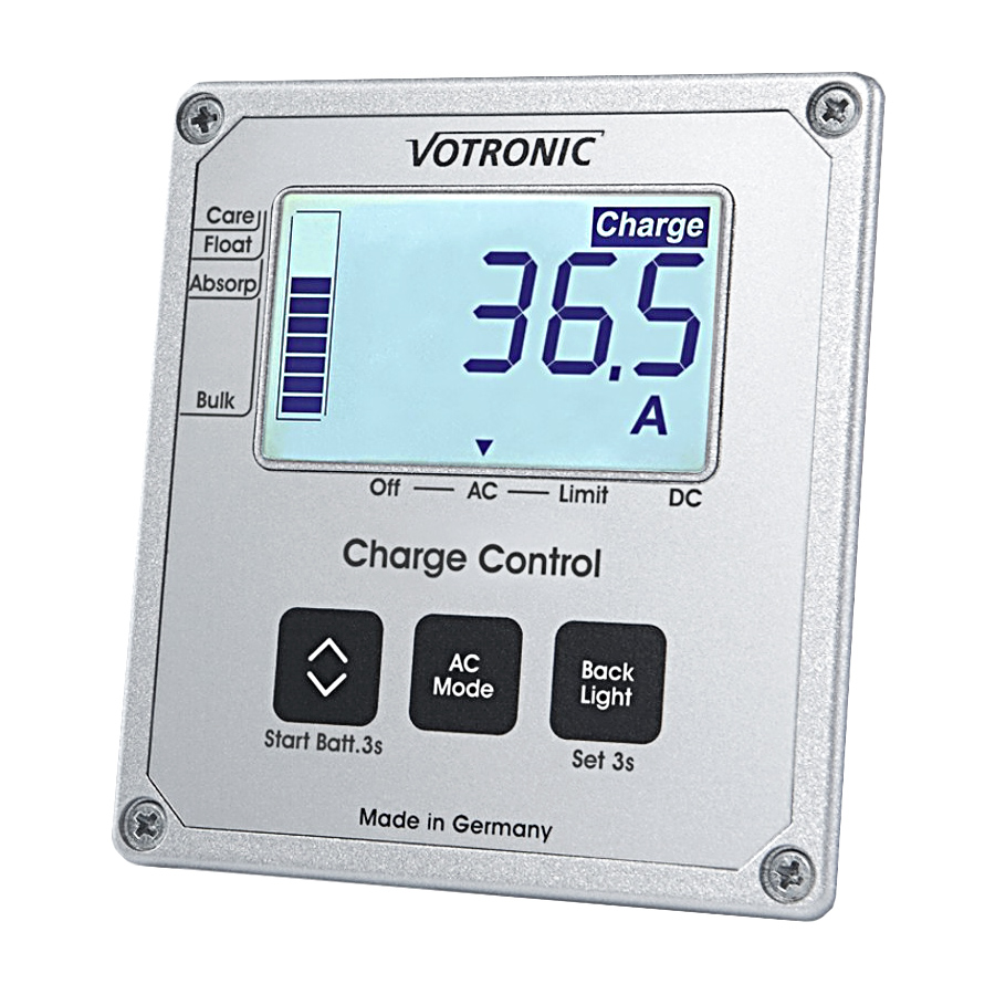 Votronic 1247 lcd Charge Control s for VBCs Triple series