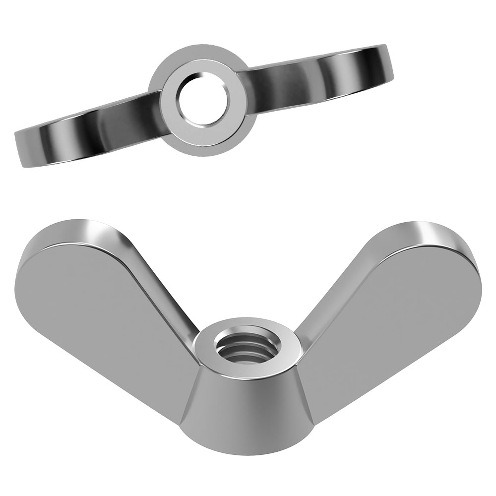 Offgridtec 15 Dadi Ad Ala In Acciaio Inox A2 V2A 304 – M16, DIN315, Antiruggine, Per Fissaggi Manuali Senza Attrezzi
