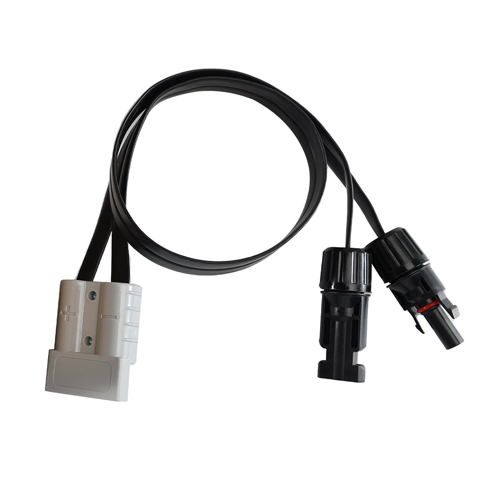 Anderson zu MC4 0,5m Flat Cable (Super Flach) 4mm² Verbindungskabel