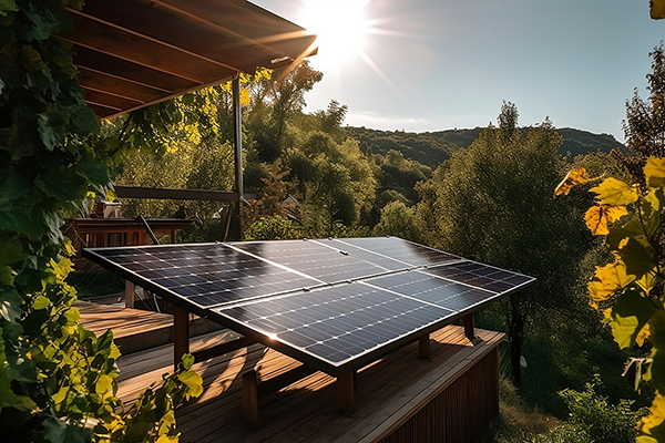 Grün, smart, effizient: Solar-Inselanlage 3440W Komplettset mit