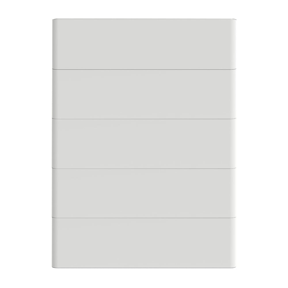 Weißes T-BAT Hochvolt-Batteriesystem mit 4 TP-HS25 Hochvoltbatterien und einem TBMS-MCS0800E BMS Weißes T-BAT Hochvolt-Batteriesystem mit 4 TP-HS36 Hochvoltbatterien und einem TBMS-MCS0800E BMS