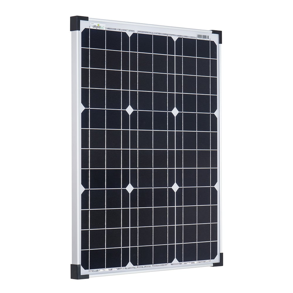 Offgridtec® 50w mono 12v solar panel