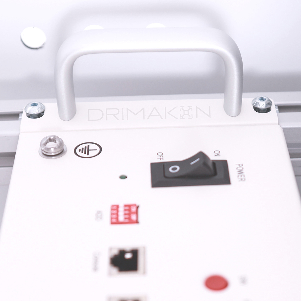 Batterieschrank für 2 Pytes 48100R LiFePo4-Batterien weiß