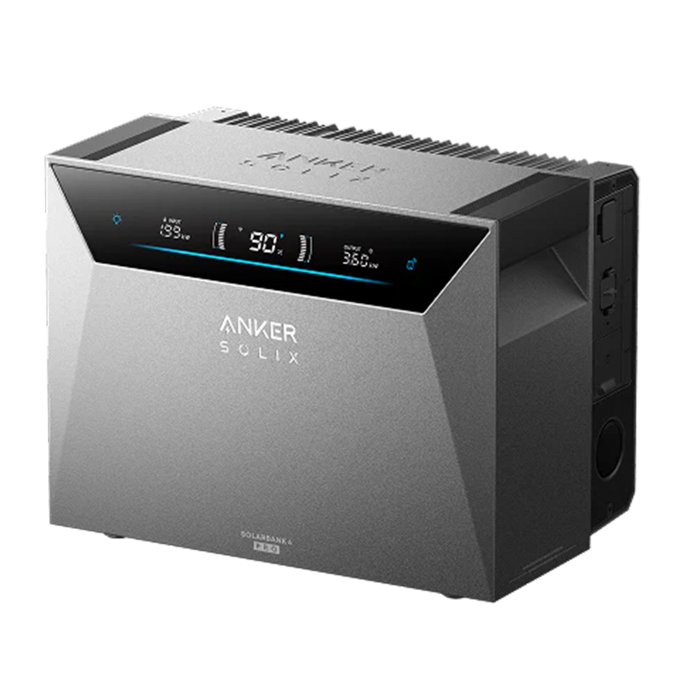 Anker Solix 4 Solarbank E5000 Pro als Produktabbildung vor weißem Hintergrund