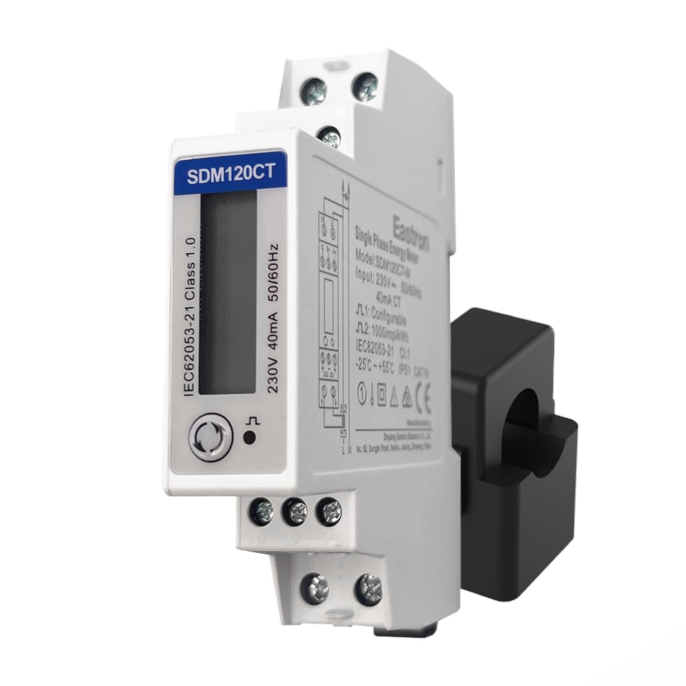 Growatt spm-ct-e Compteur électrique monophasé 100a Smart Meter