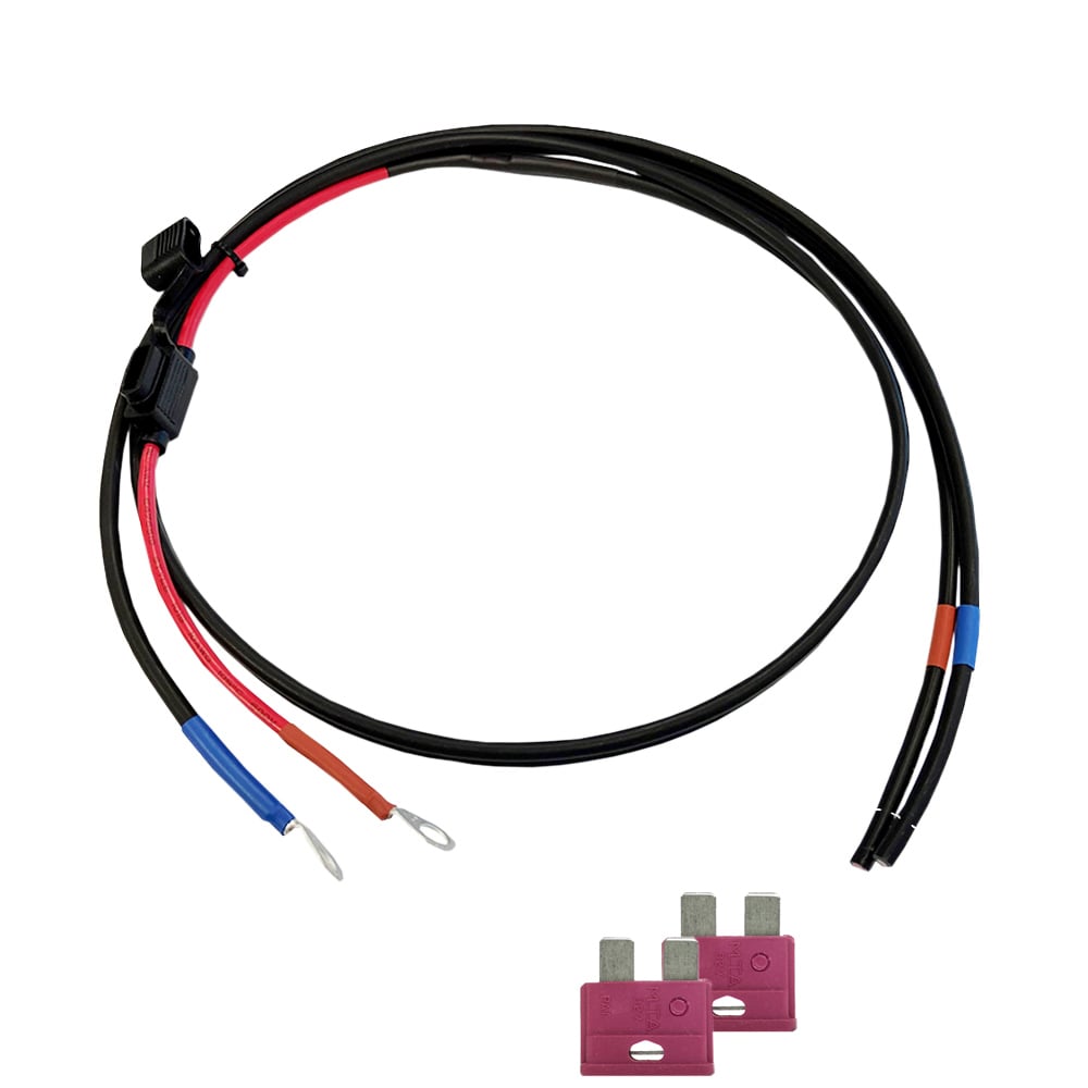 1,5 Battery Cable with 10A fuse - M8 circular cable shoe