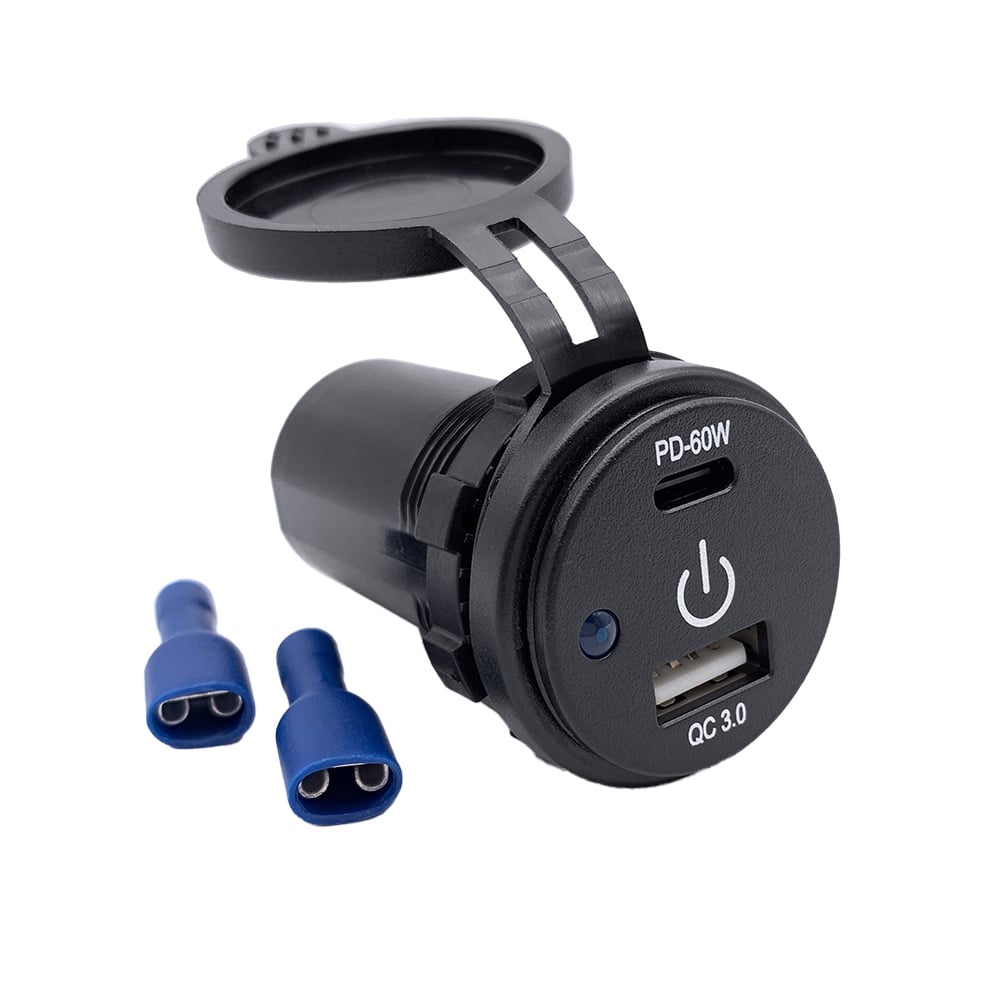 Offgridtec USB double socket USB-A and USB-C
