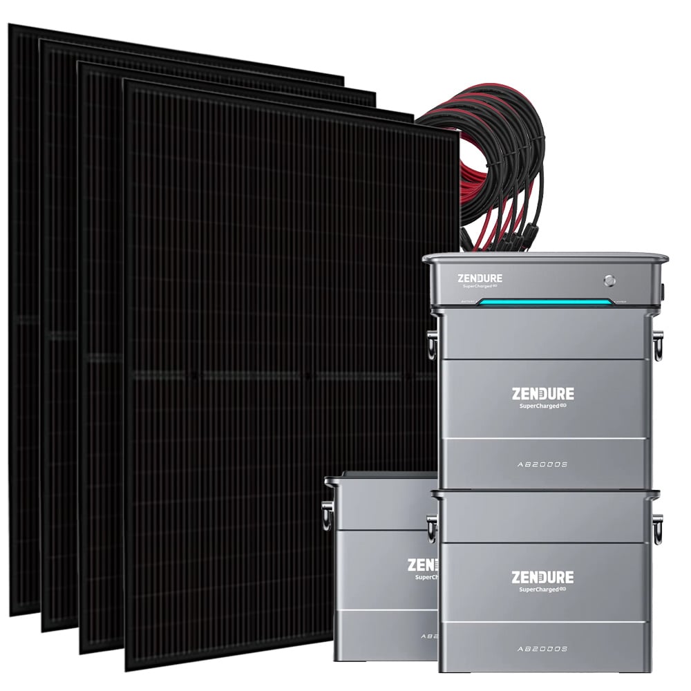 Offgridtec SolarFlow 5,76kWh 1780w Hyper 2000 Centrale électrique pour balcons Dual-Glas TOPCon