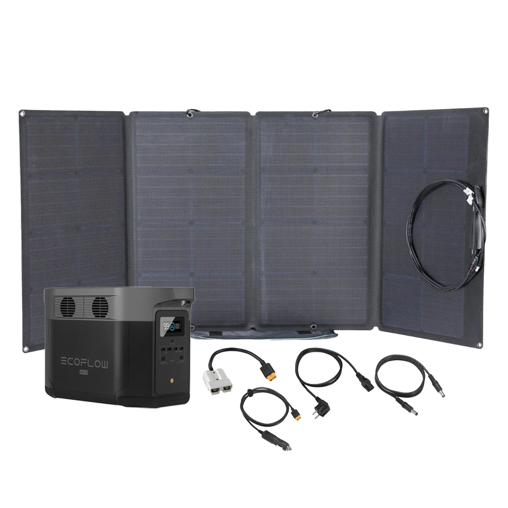 Bundle EcoFlow Delta Max 1600 + 1x 160W Solartasche