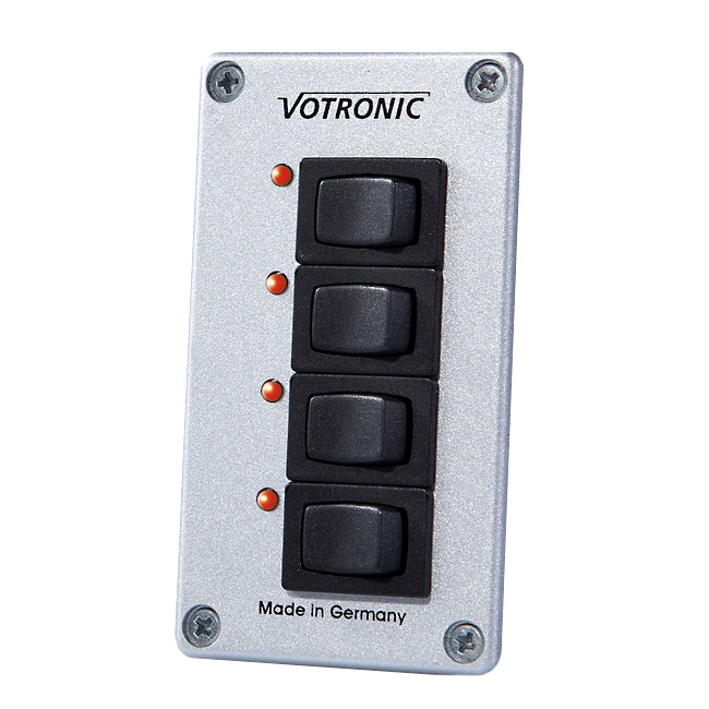 Votronic 6287 Schalter-Panel 4 / 24V S