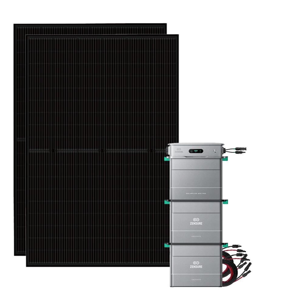 Offgridtec Solarflow 5.76kWh 900W balcony power plant including storage and 800 Pro inverter