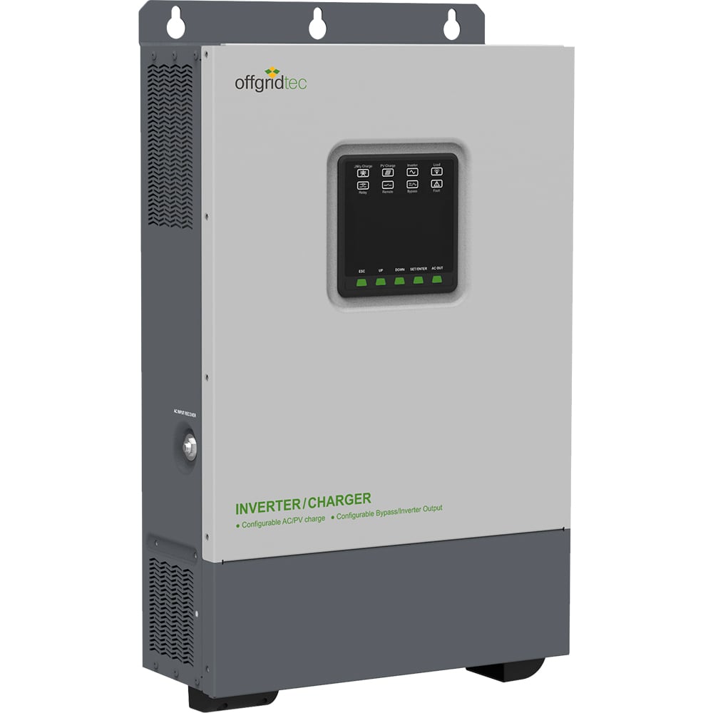 Offgridtec® ic-24/3000/100/80 3000w inverter 100a mppt charge controller  80a charger combi 24v 230v