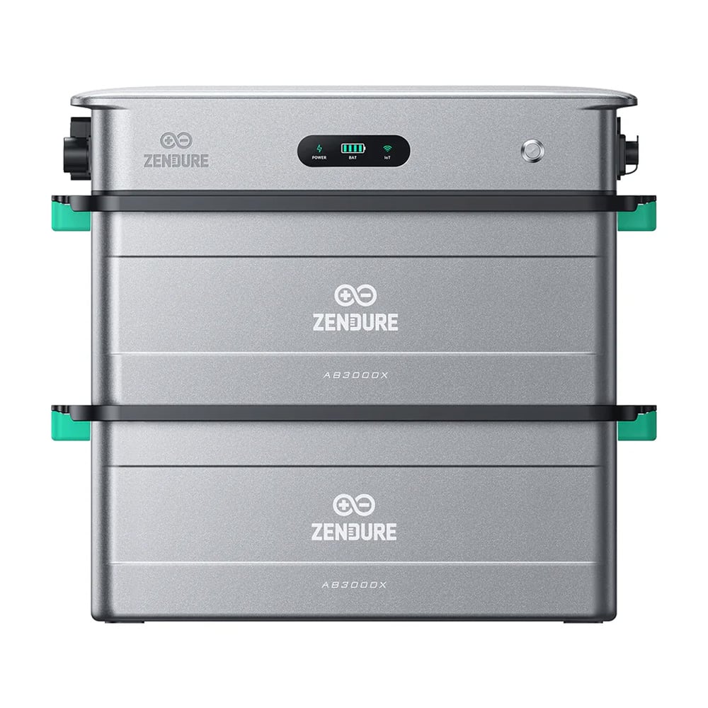 Zendure SolarFlow Set 5,76kWh 2400 AC mit 2x AB3000X Erweiterungsbatterie