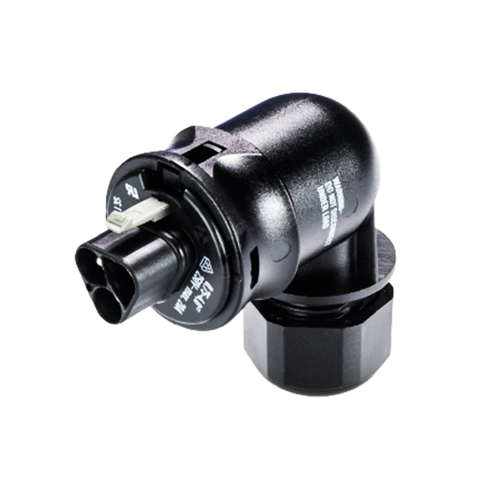 Wieland connector rst20i3s s1 yr2 v sw 90° angled 3-pole