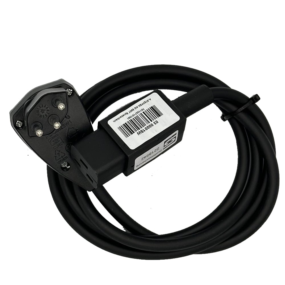 1.5 m C19-to-T12 adapter cable with overcurrent protection