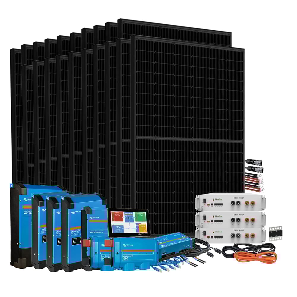 Offgridtec HomePremium S USV Solaranlage 9000Wp E-Box-48100R-C 15,4Wh 3-phasig