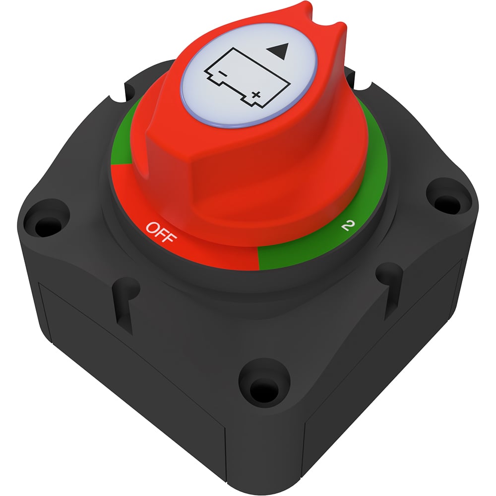 Offgridtec Battery Selector Switch for switching between two battery circuits, consumers, charging sources 175A