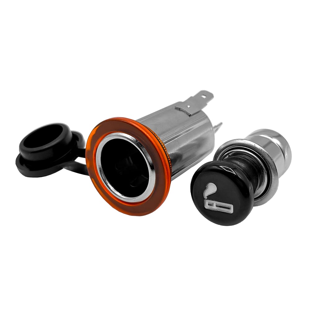 Adapterkabel Zigarettenanzünder/4mm Stecker 12 Volt