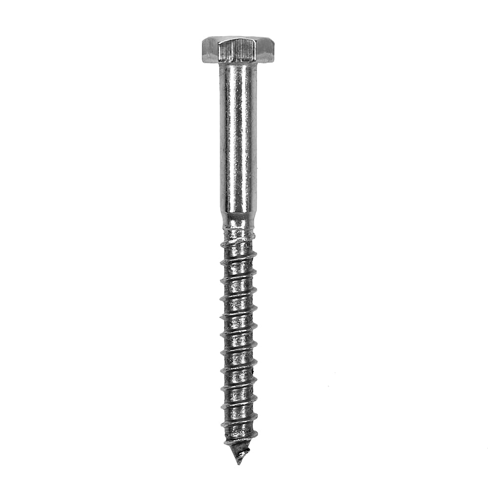 M8 x 100mm Hex Head Wood Screw