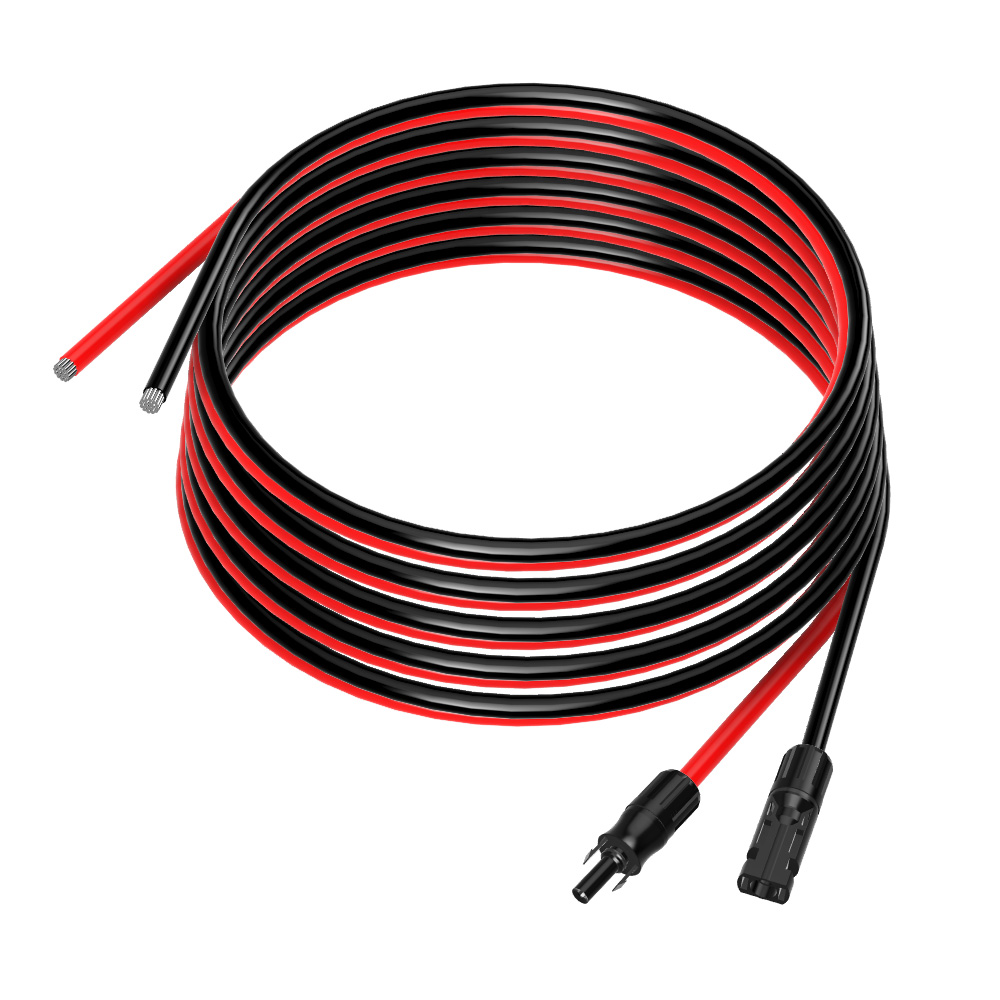 Offgridtec 8m 6mm² Câble de raccordement professionnel module solaire - régulateur de charge solaire