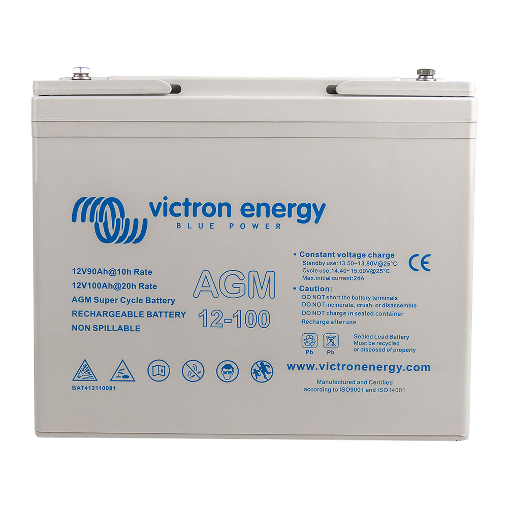 Victron agm 12v 100Ah super cycle battery c20