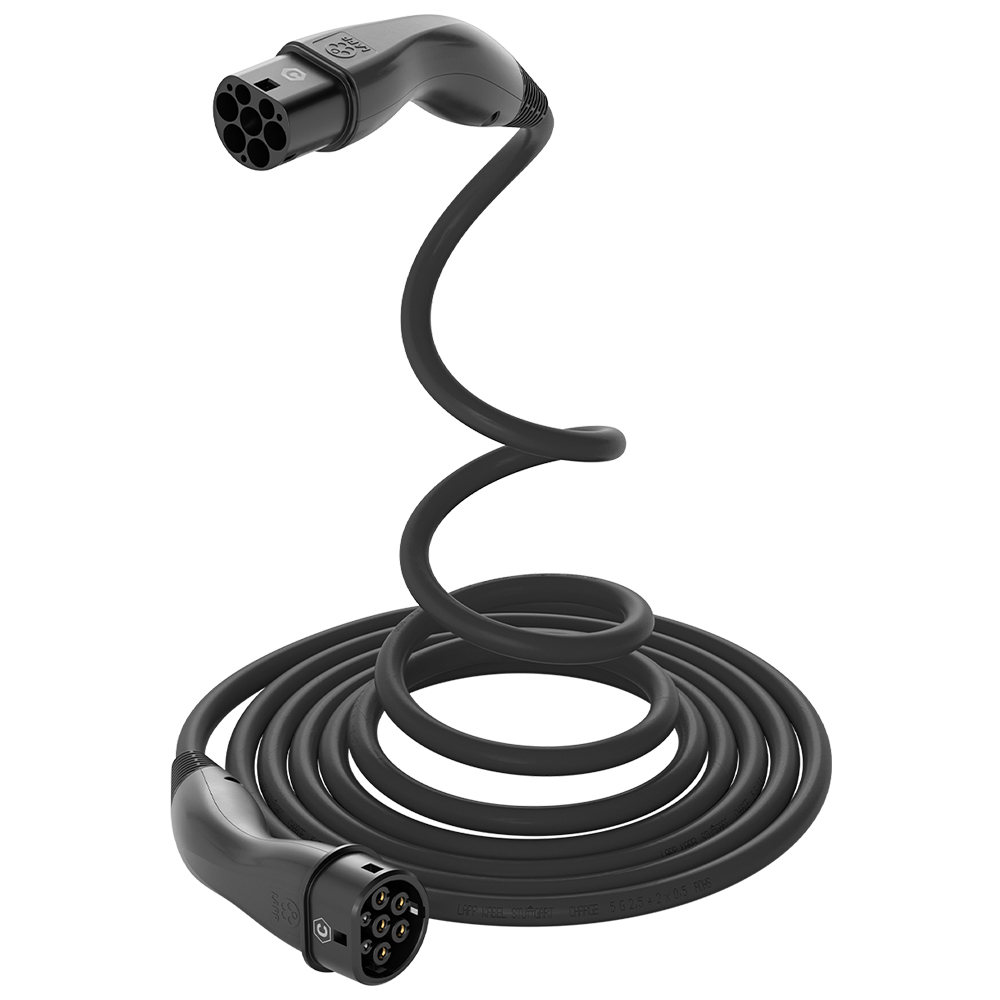 Lapp Mobility 5m Helix charging cable e-car type 2, 11 kW/20 a, 3-phase