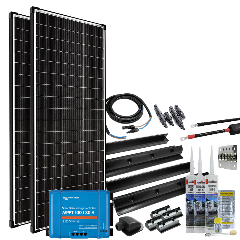 400W Wohnmobil-Solaranlage, Komplett-Set mit 36V-Modulen