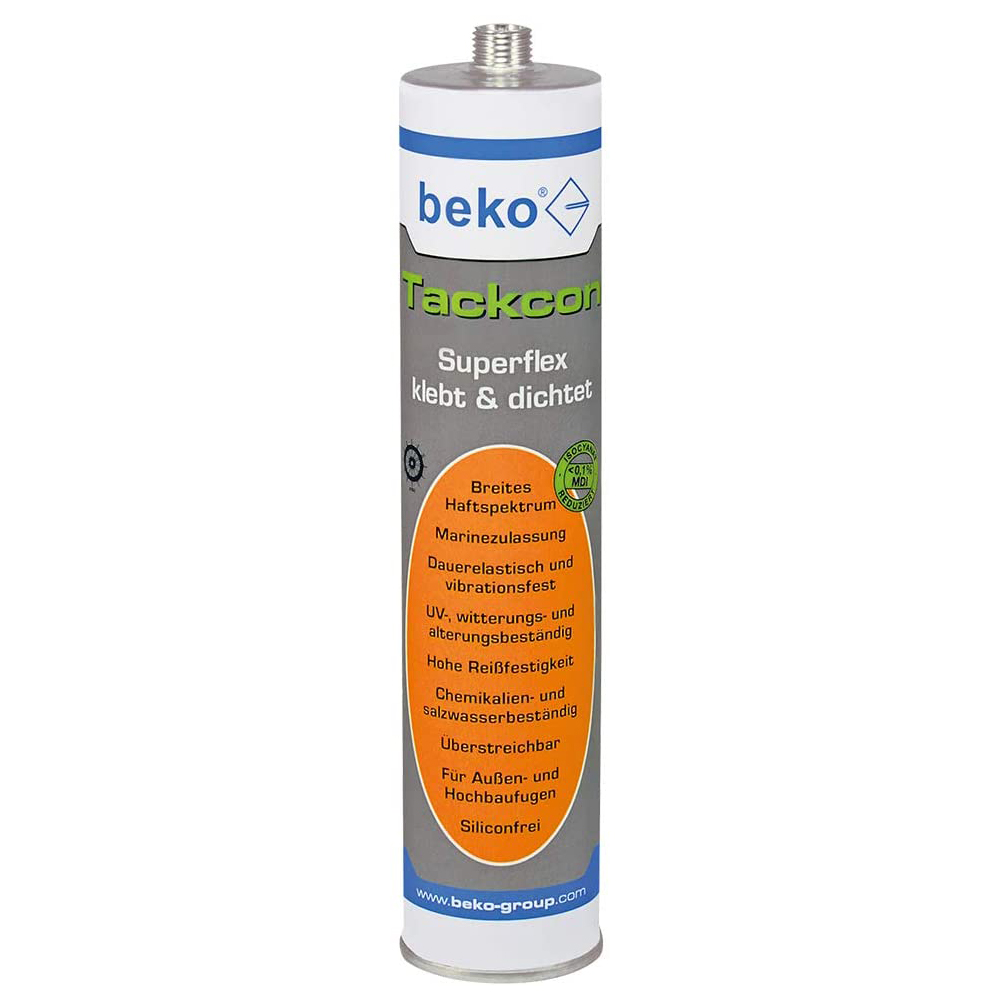 Beko Tackcon 310 ml schwarz Superflex flexibler Kleber Dichtmittel