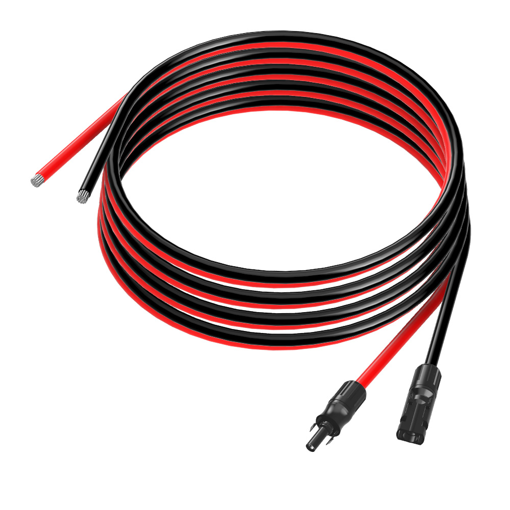 5m 6mm² Câble de raccordement professionnel module solaire - régulateur de charge solaire
