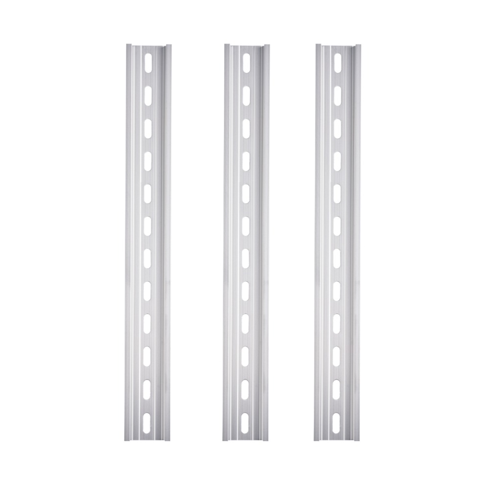 3 DIN rails, 30 cm each