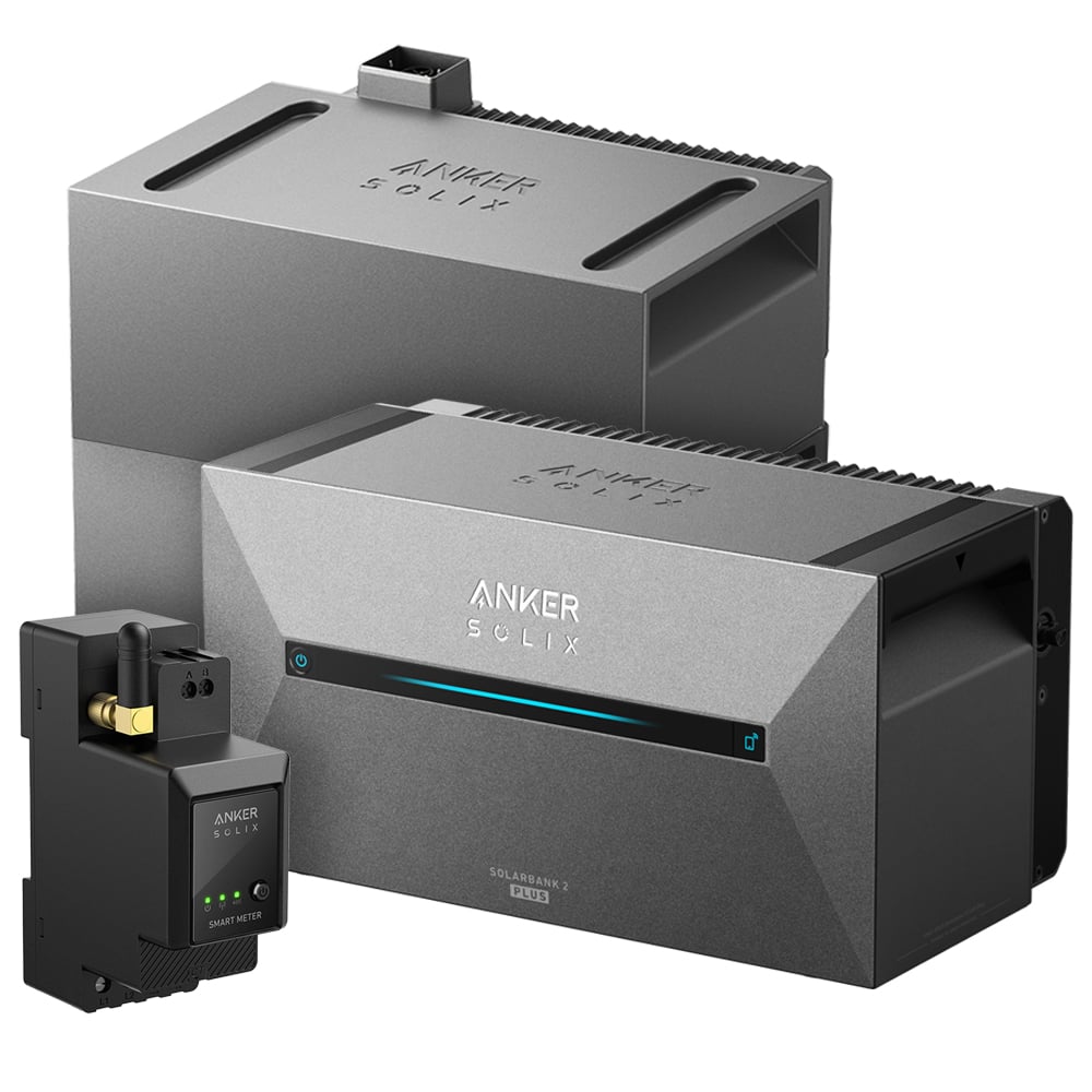 Anker 4,8kWh SOLIX 2 E1600 PLUS All-in-One Speichersystem inkl. smarter Stromzähler