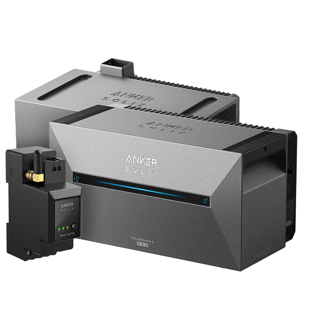 Anker 3,2kWh SOLIX 2 E1600 PRO All-in-One Speichersystem inkl. smarter Stromzähler