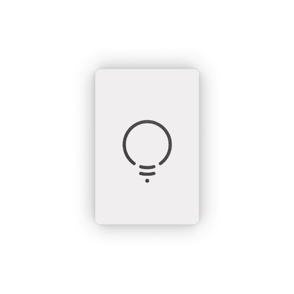 Frontansicht des weißen, rechteckigen myStrom Home OS Smart-Home-Systems