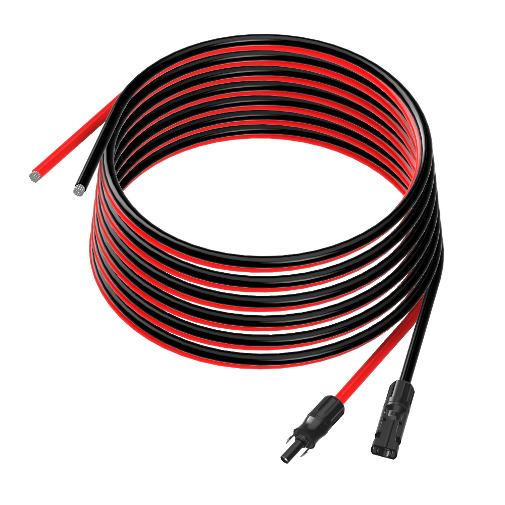 Offgridtec 10m 6mm² câble de raccordement professionnel module solaire - régulateur de charge solaire