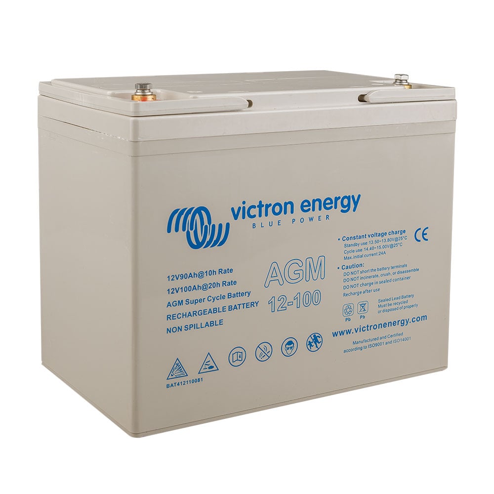 Victron AGM 12V 100Ah Super Cycle Batterie C20