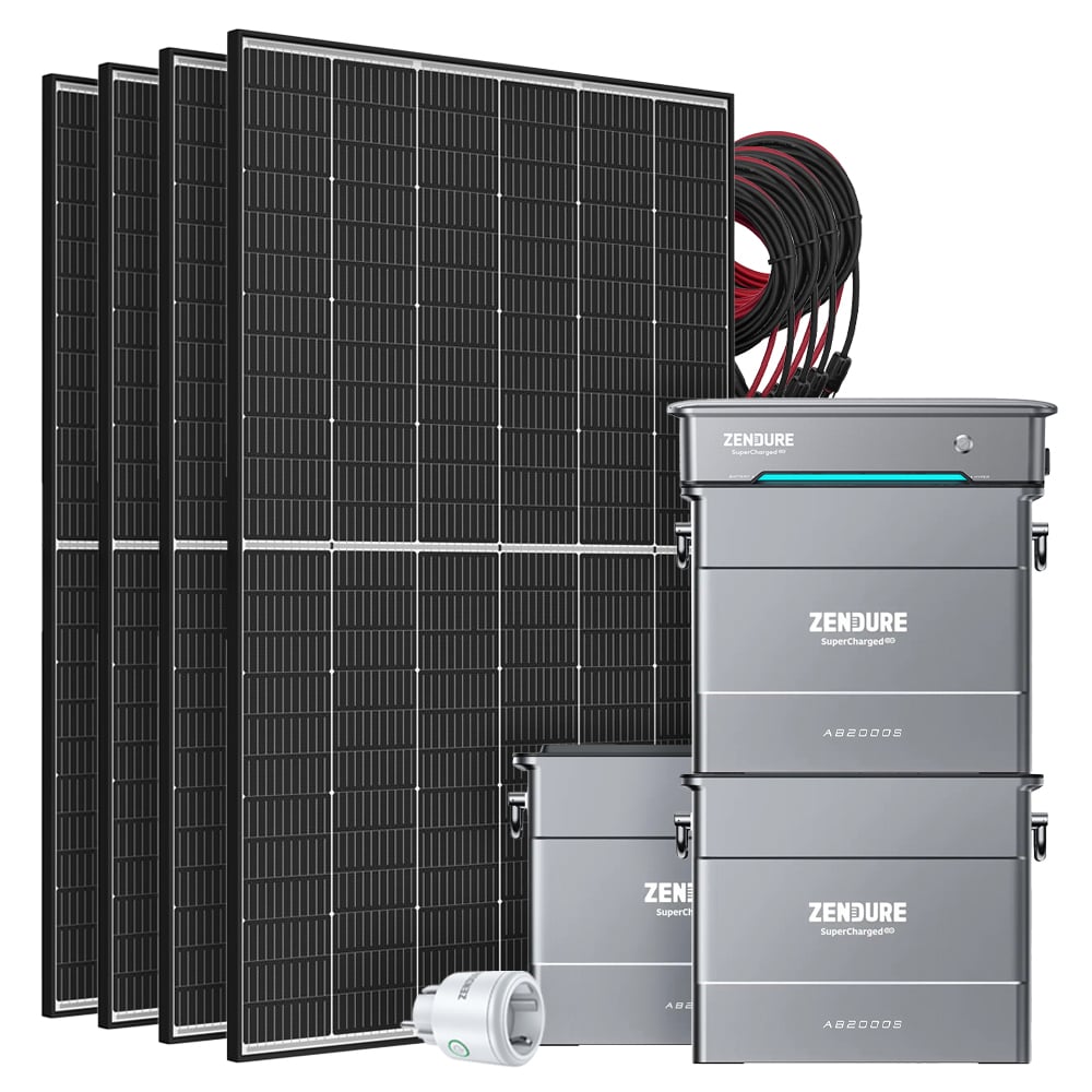 Offgridtec SolarFlow 5.76kWh 1780w Hyper 2000 balcony power station Dual-Glass TOPCon incl. Satellite Smart Plug
