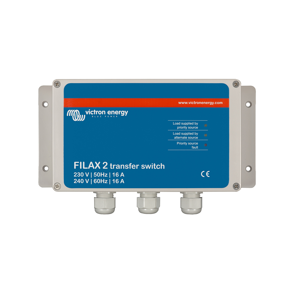 Victron Filax 2 transfer switch ce 230V/50Hz-240V/60Hz
