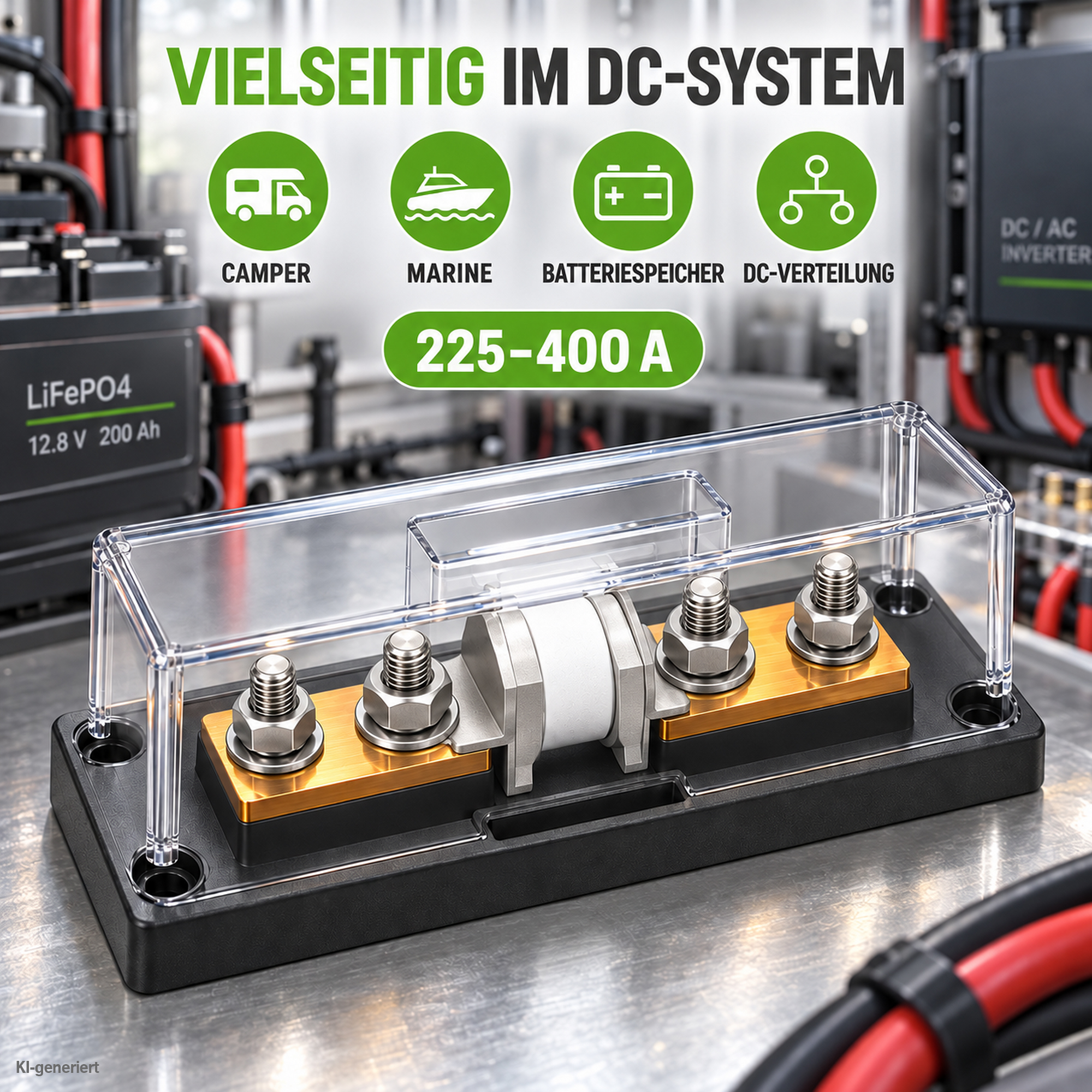 Class-T Sicherungshalter bis 400A verschiedene Einsatzgebiete
