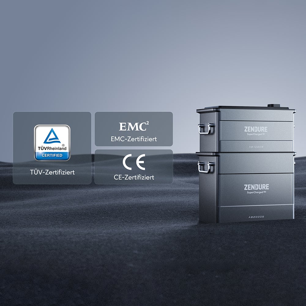 Zendure SolarFlow ACE1500 1920Wh mit 1x AB2000S On- und Off-Grid-Speicherlösung