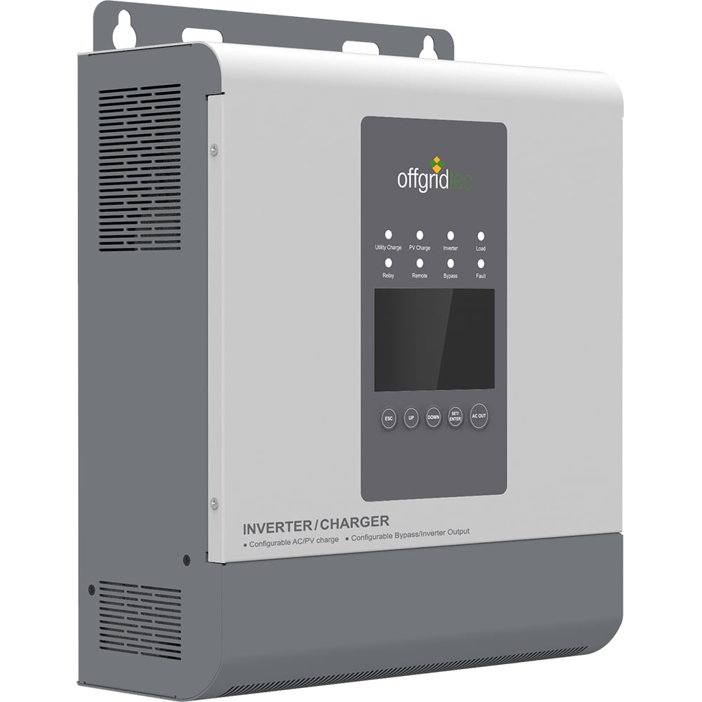 Offgridtec® ic-12/800/30/20 800w inverter 30a mppt charge controller 20a charger combi 12v 230v