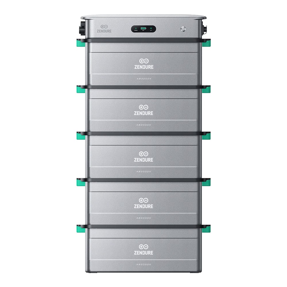 Zendure SolarFlow Set 14,40kWh 2400 AC mit 5x AB3000X Erweiterungsbatterie