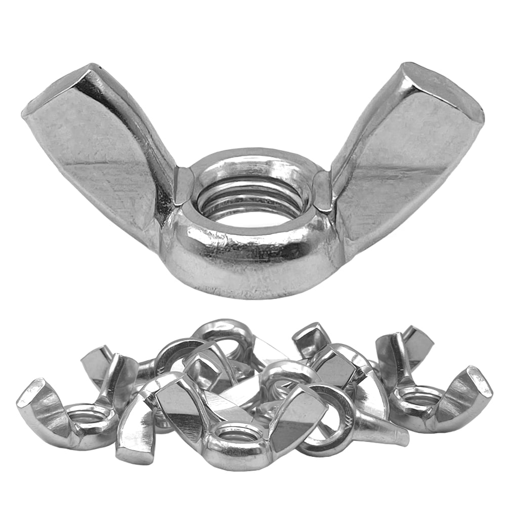 Offgirdtec Flügelmuttern M3 Edelstahl A2 V2A 304 DIN315 15 Stk.