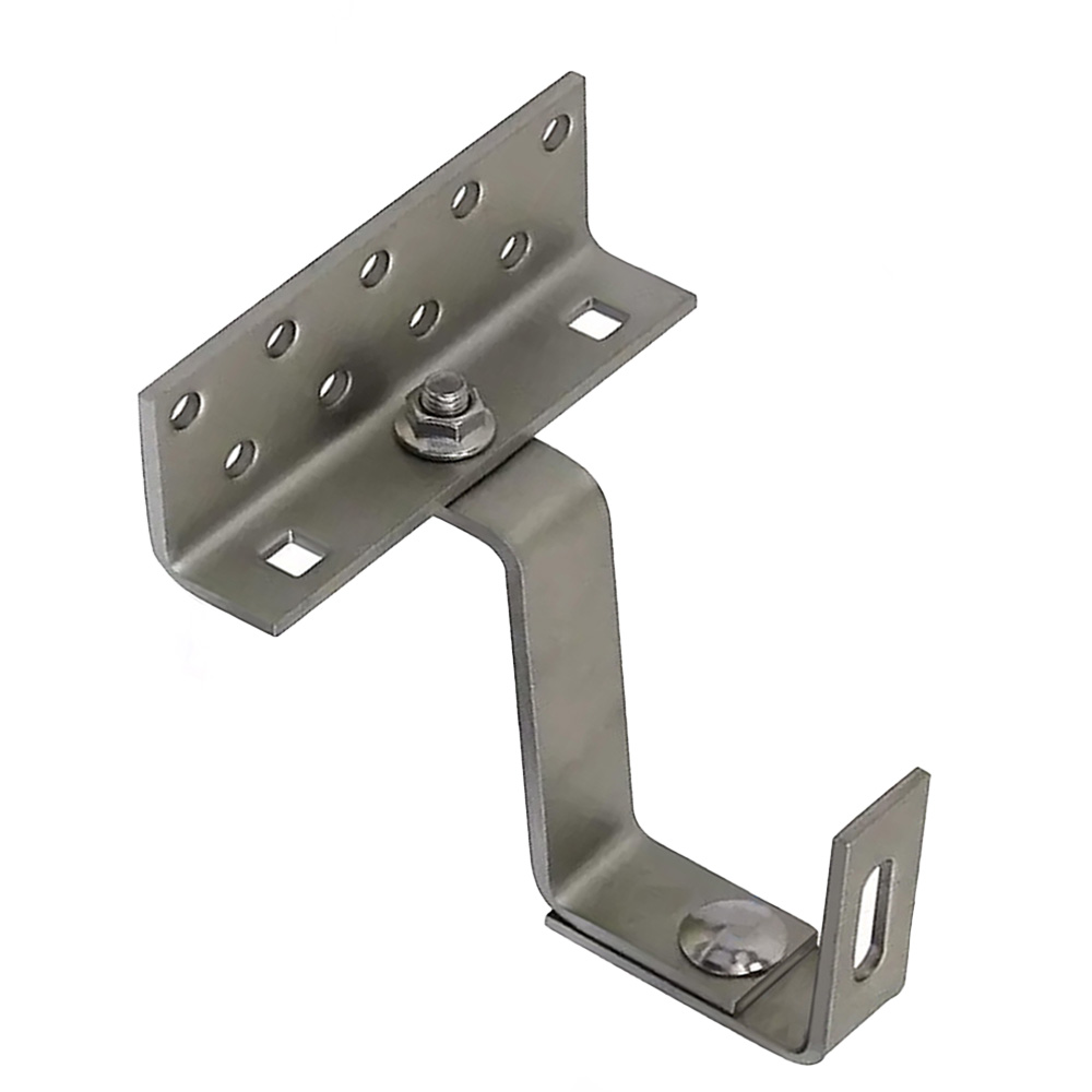 Roof Hook 3 x adjustable (stainless steel) for tiled roofs