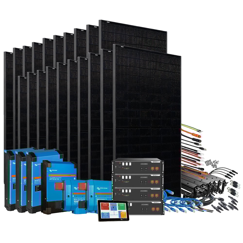 Offgridtec HomePremium S UPS solar system 9000Wp US3000 14kWh 3-phase